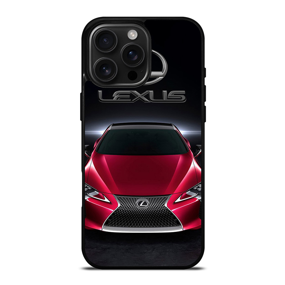 LEXUS RED CAR LOGO iPhone 16 Pro Max Case